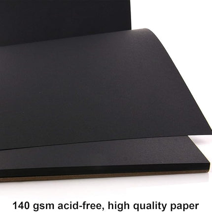 Corot Black Sketch Pad A4