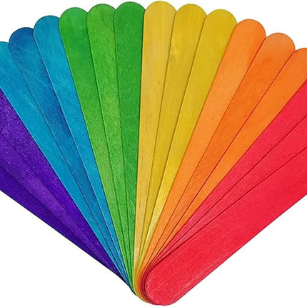 Colored Craft Sticks Wooden