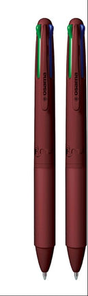 Osama ballpoint 4 multi Urban-rustic red