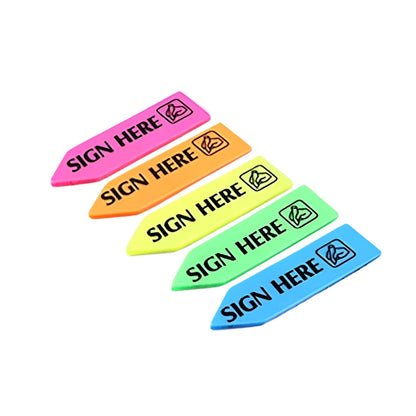 Holy Arrow Sticky Notes-Sign Here