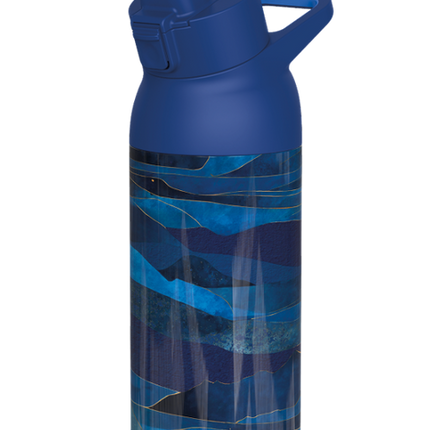 Quokka Thermal SS Sipper Bottle Tide Oil Mountains 700ml