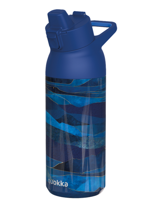 Quokka Thermal SS Sipper Bottle Tide Oil Mountains 700ml