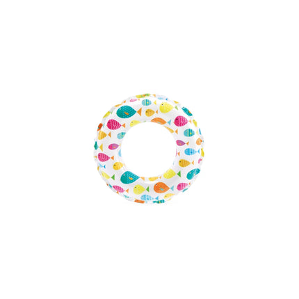 Intex Lively Print Swim Ring (51cm, Age 3-5)