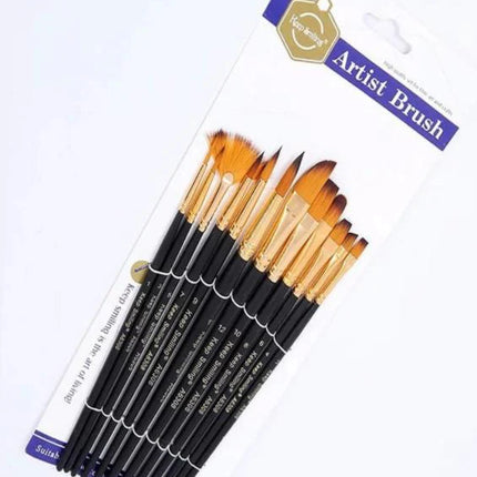 Artist Brush 12 Pieces Set