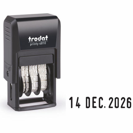 Trodat Self-Inking Stamps Date Stamp