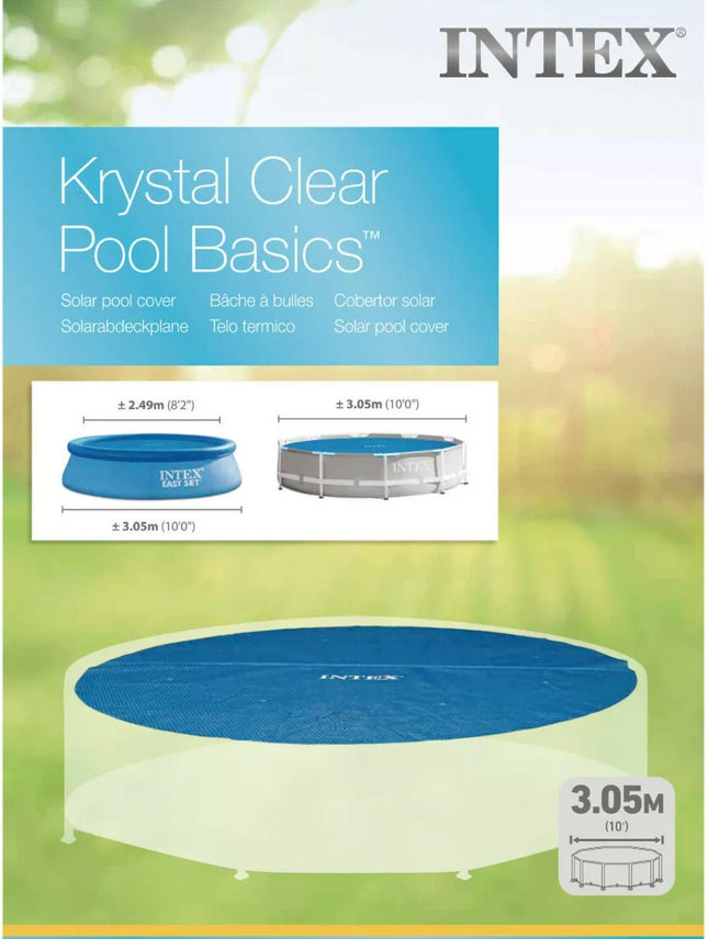 Intex Solar Pool Cover for Easy Set 3.05m