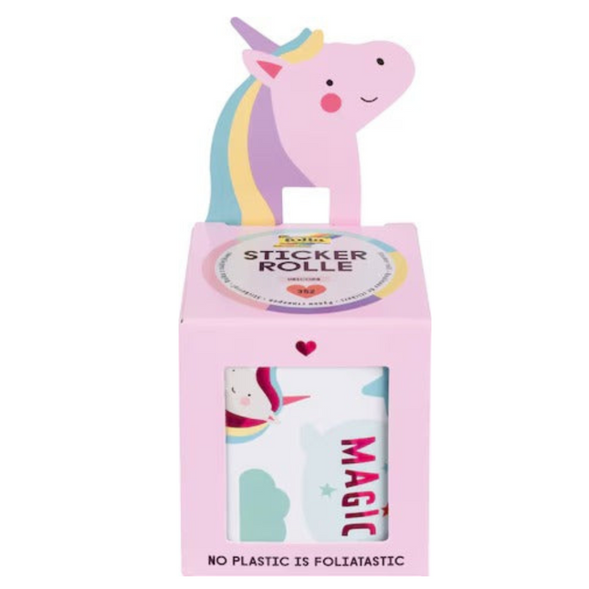 Folia sticker roll-Unicorn