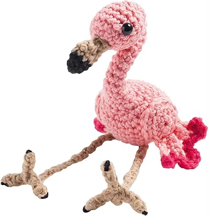 Folia Mini Crochet Set- Flamingo