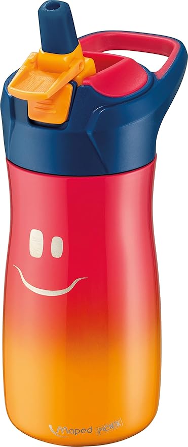 Maped Picnik Concept Kids Water Bottle With Handle red-580 Ml