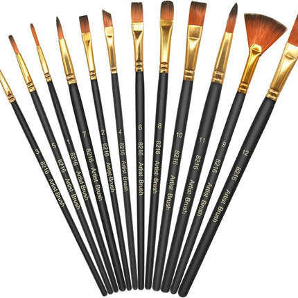 Corot Artist Brush Set -12pc