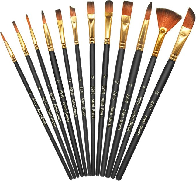 Corot Artist Brush Set -12pc
