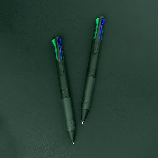 Osama ballpoint 4 multi Urban-forest green