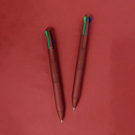 Osama ballpoint 4 multi Urban-rustic red