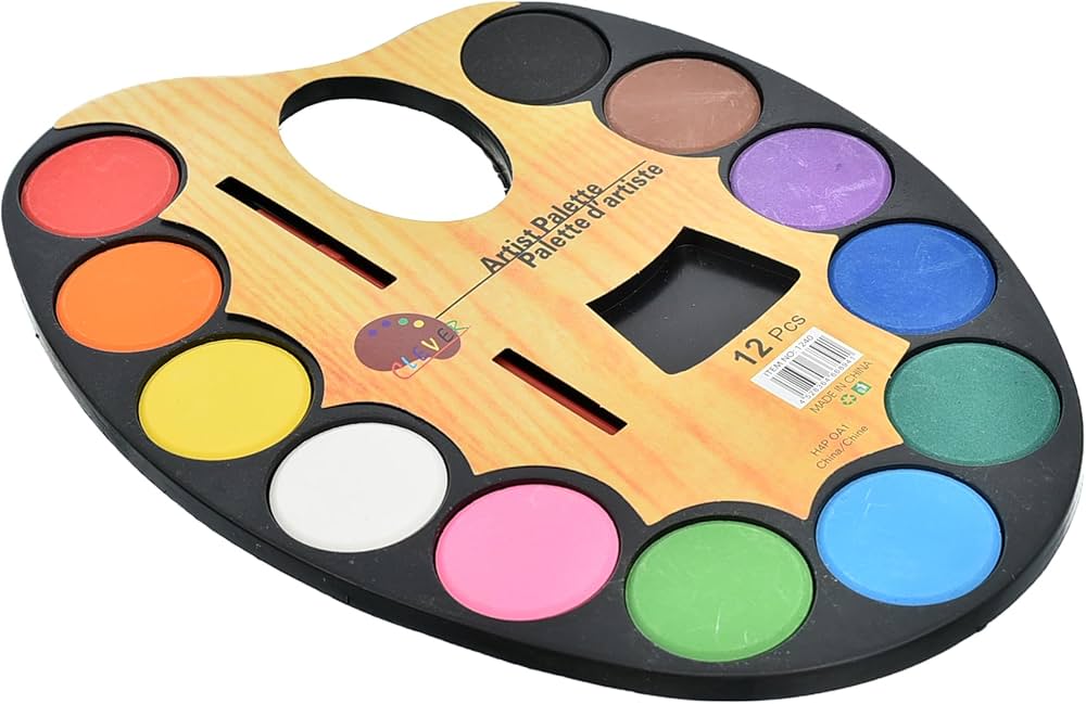 Artist Palette Large -12 Color