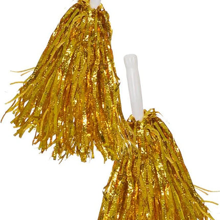 Metallic Pom Pom -Gold