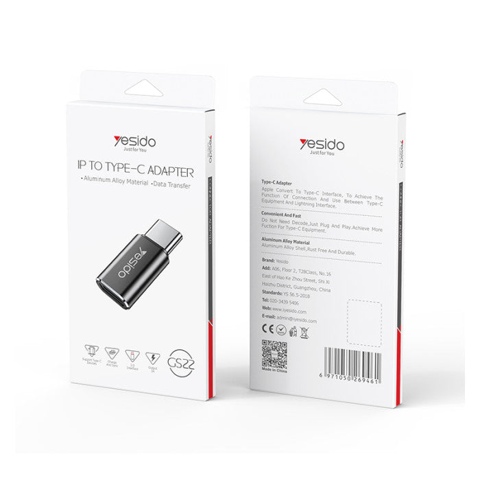 GS22 Type-C to Lightning OTG Adapter Cable