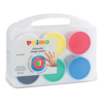 Primo Finger paint colors 6*100 g