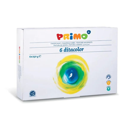 Primo Finger paint 6 colours