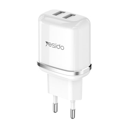 شاحن سفر من Yesido بمنفذي USB