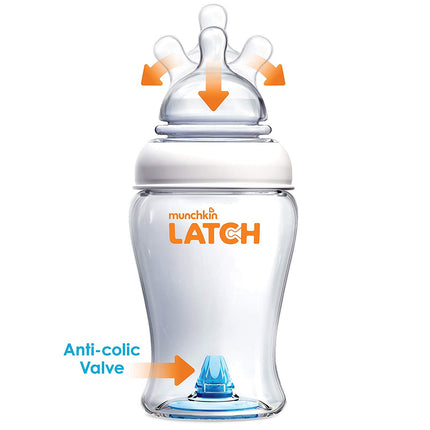 Munchkin  Latch 4oz Bottle - 3pk
