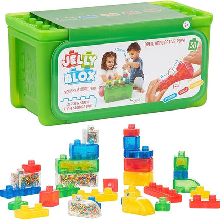 Jelly Blox Stash & Stack - 2in1 Storage Case
