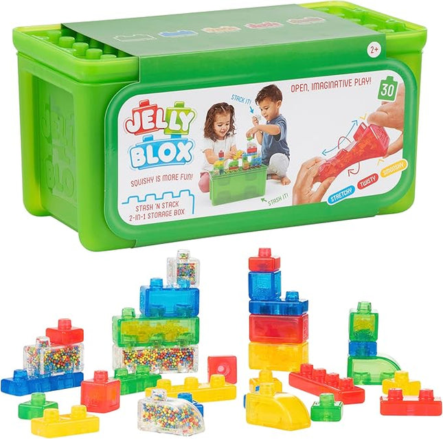 Jelly Blox Stash & Stack - 2in1 Storage Case