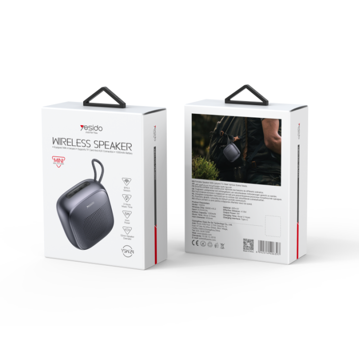 Yesido YSW24 Mini Portable Wireless Speaker
