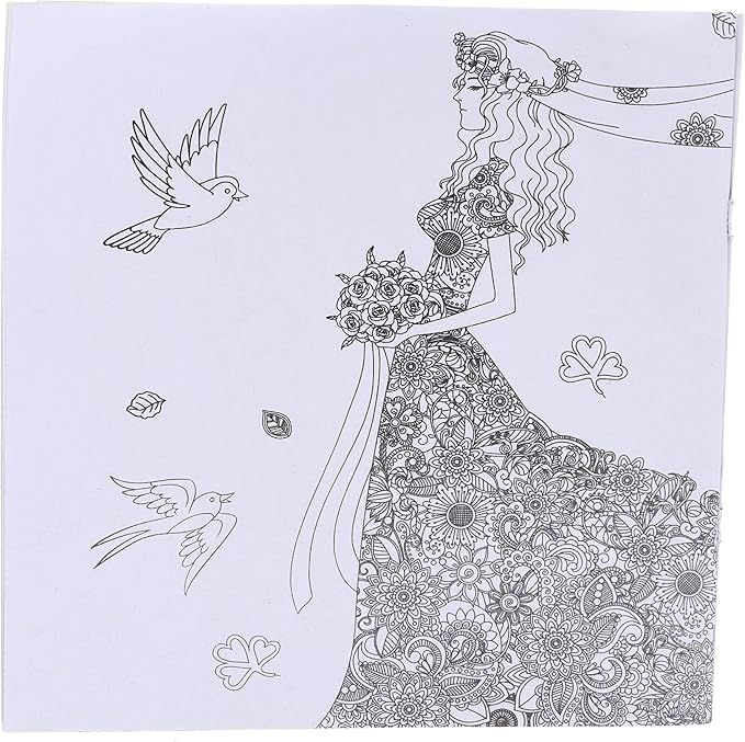 Mystery Garden coloring book