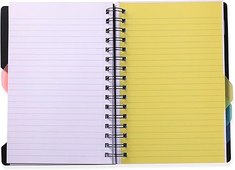 Luxor 5 Subject Spiral Premium Notebook-21.6 cm*27.9 cm