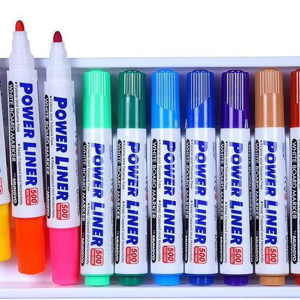 Mungyo Power Liner Whiteboard Pen Marker -set of 12
