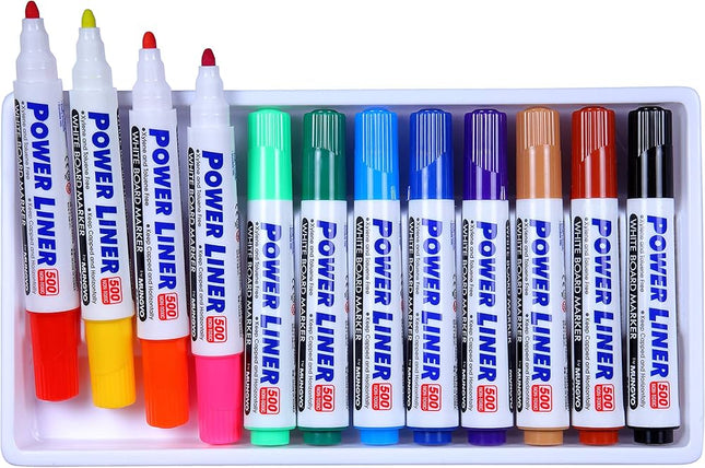 Mungyo Power Liner Whiteboard Pen Marker -set of 12