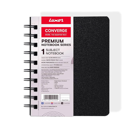 Luxor 1 Subject Spiral Premium Notebook