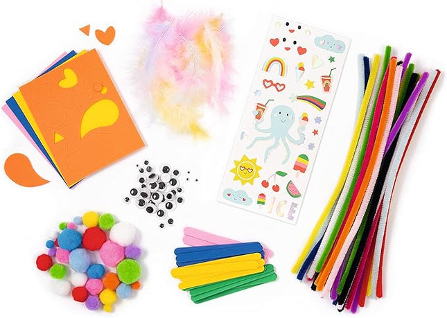 Folia Rainbow Chenille Wire Craft Set