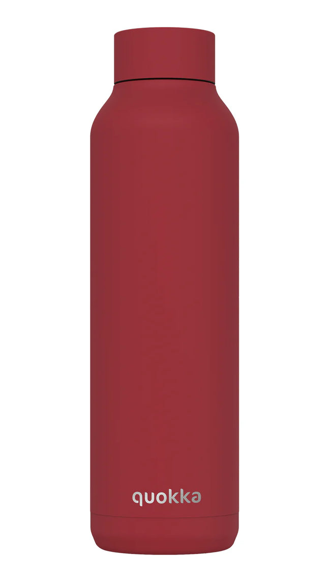 Quokka Thermal Ss Bottle Solid Firebrick Red 630 Ml