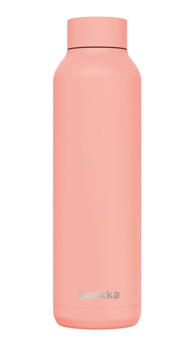 Quokka Thermal Ss Bottle Solid Pastel Peach 630 Ml