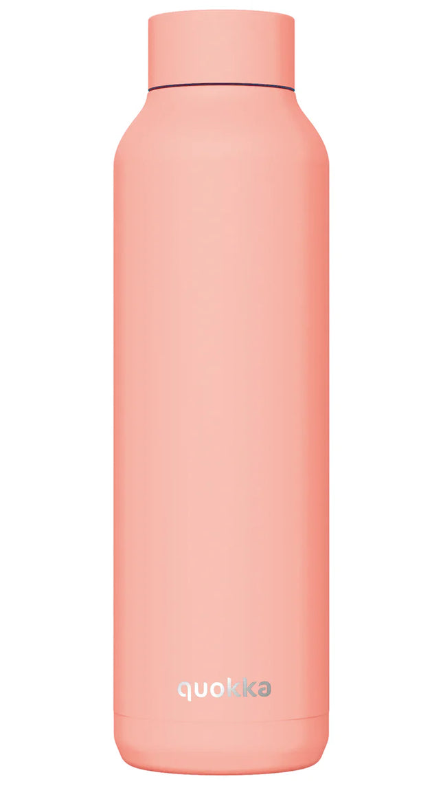 Quokka Thermal Ss Bottle Solid Pastel Peach 850 Ml