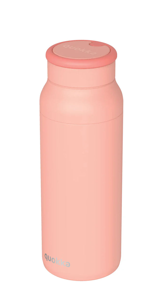 Quokka Thermal Ss Bottle With Silicone Handle Echo Pink 690 Ml