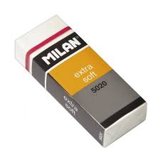 Milan Soft White Eraser #5020