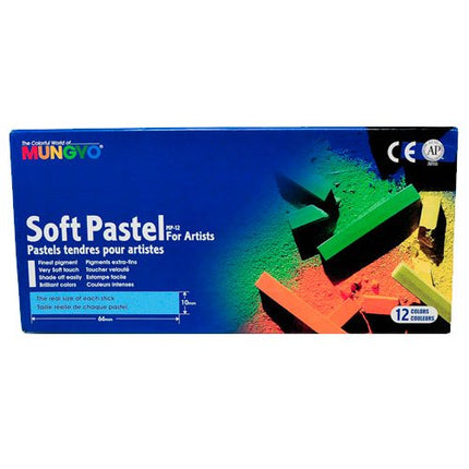 Mungyo Soft Pastel Tendres Pour Artists 12 Colors