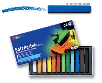 Mungyo Soft Pastel Tendres Pour Artists 12 Colors