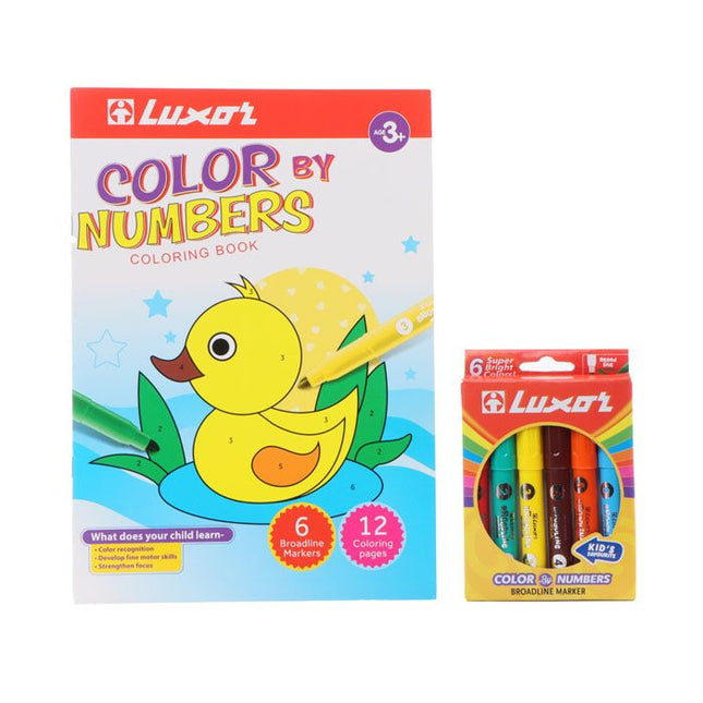 Luxor Color By Number Set