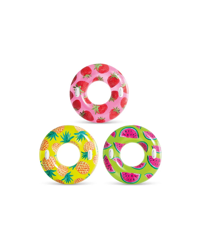 Intex Pineapple Swim Ring Tube (107cm)