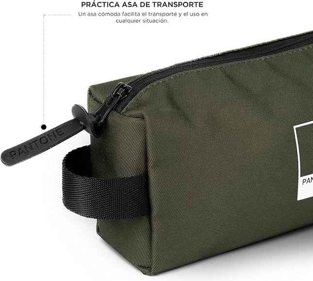 Pantone Pencil Case-Rifle Green