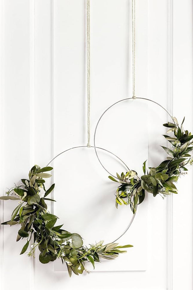 folia Decorative rings in silver#24203