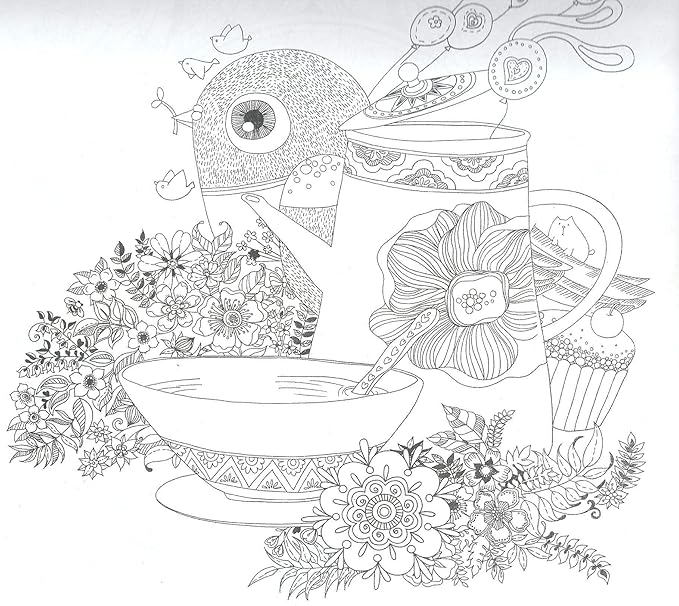 Fairy tales and magical dreams Coloring Book