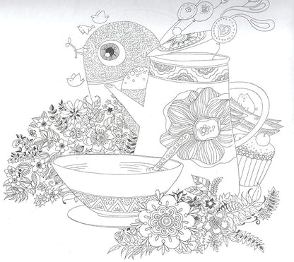 Fairy tales and magical dreams Coloring Book