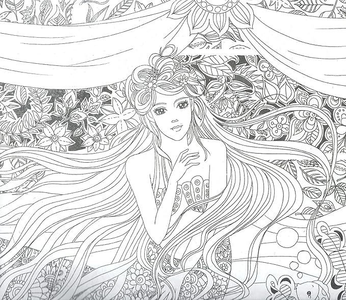 Fairy tales and magical dreams Coloring Book