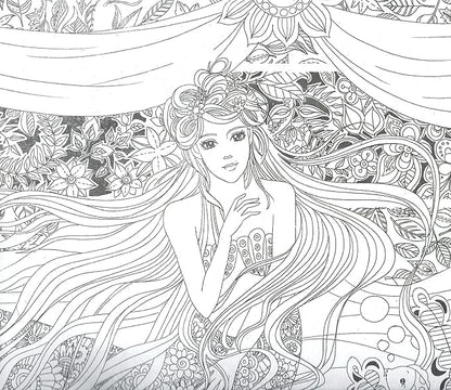 Fairy tales and magical dreams Coloring Book