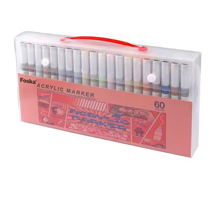 Foska Acrylic Paint Pens-60 colors