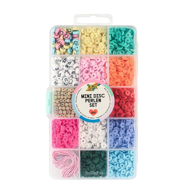 Folia Mini Disc Beads Set